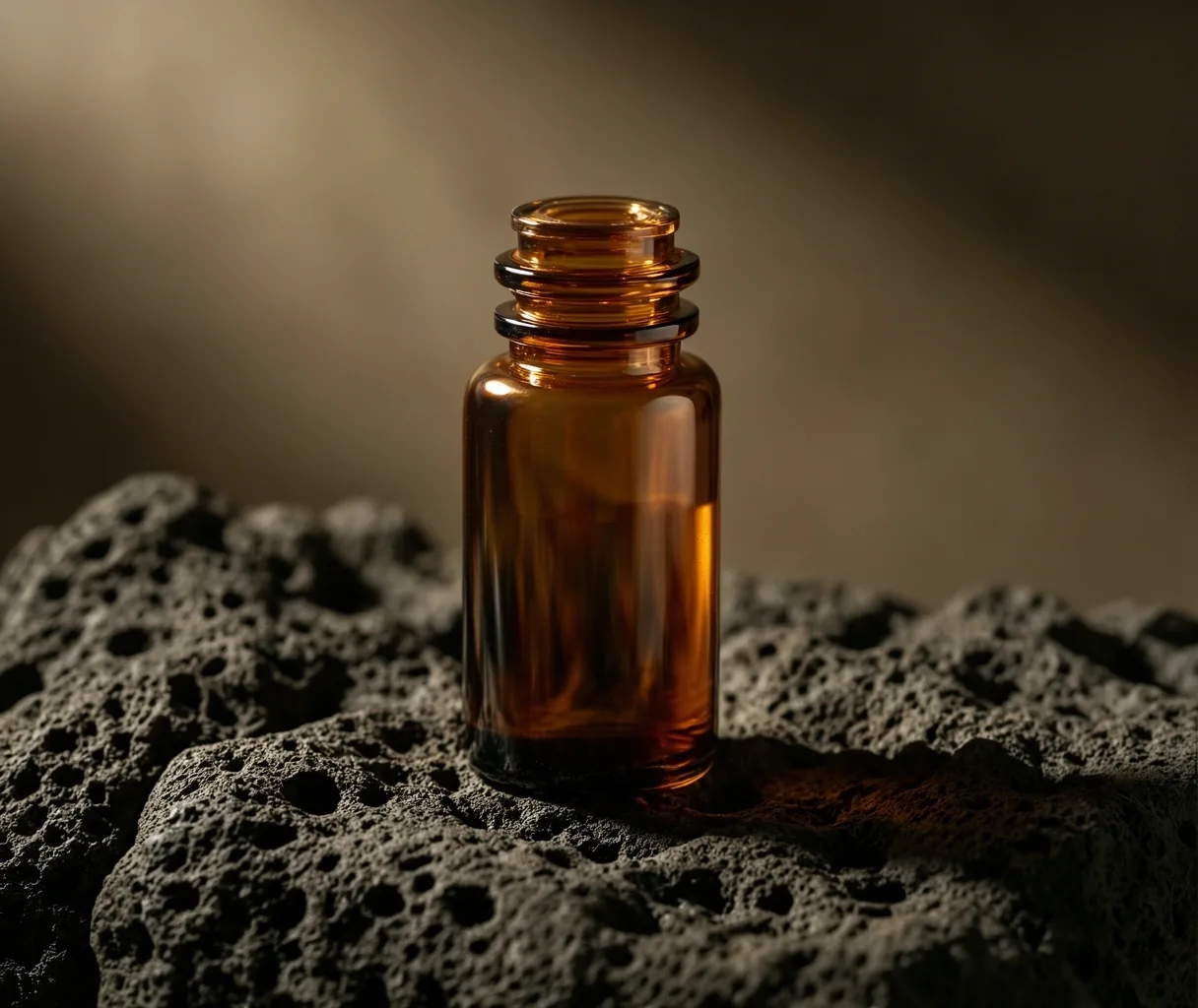 Professional nutritional supplement amber vial